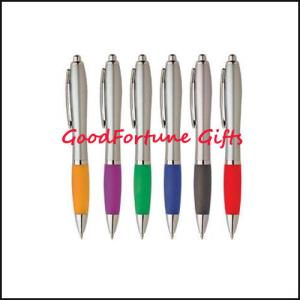 Quality Promotional Rubber Grip Custom Plastic Pen For Event And School Students Gifts wholesale