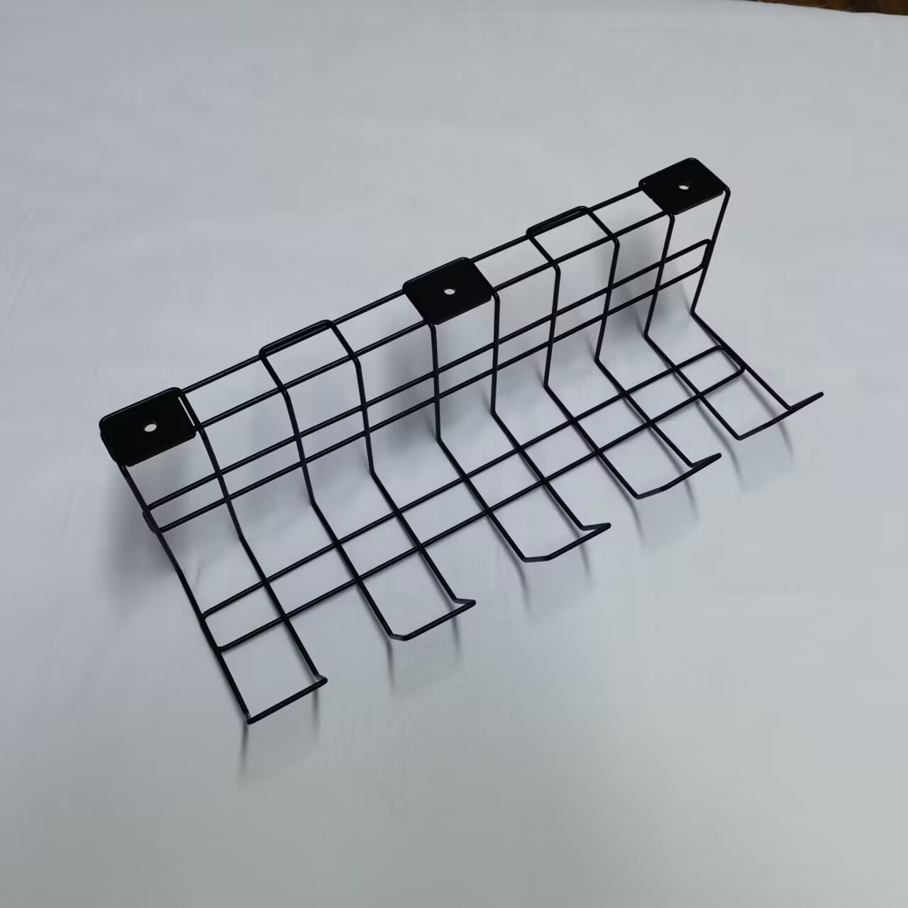0.36kg Under Desk Cable Management Tray Metal Wire Cord Organizer Functional Design