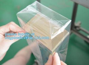 Quality Cellophane Block Base Standing Bags Square Bottom PP Food Packaging, Custom Printing Self Adhesive Opp Pp Bag wholesale