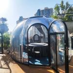 Transparent Curtain Clear Bubble Tents For Outdoor Camping And Events