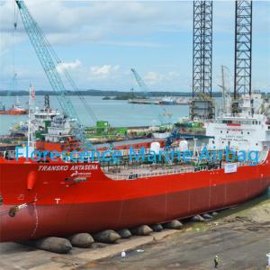 Inflatable Tube 10 Layers Marine Rubber Airbag For Ship And Barge Landing