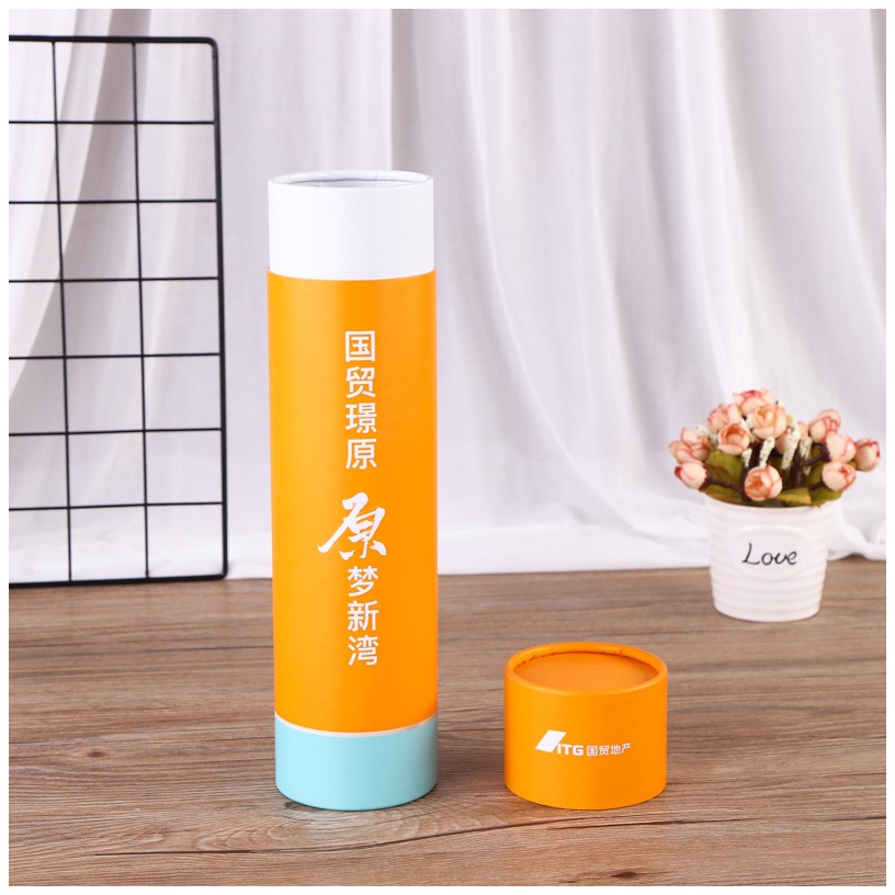 Reusable Ultraportable Eco Friendly Paper Tube Packaging Lightweight