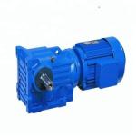Flange Mounted Worm Helical Gear Reducer Gearmotor Assembly SF37/SF47/SF57