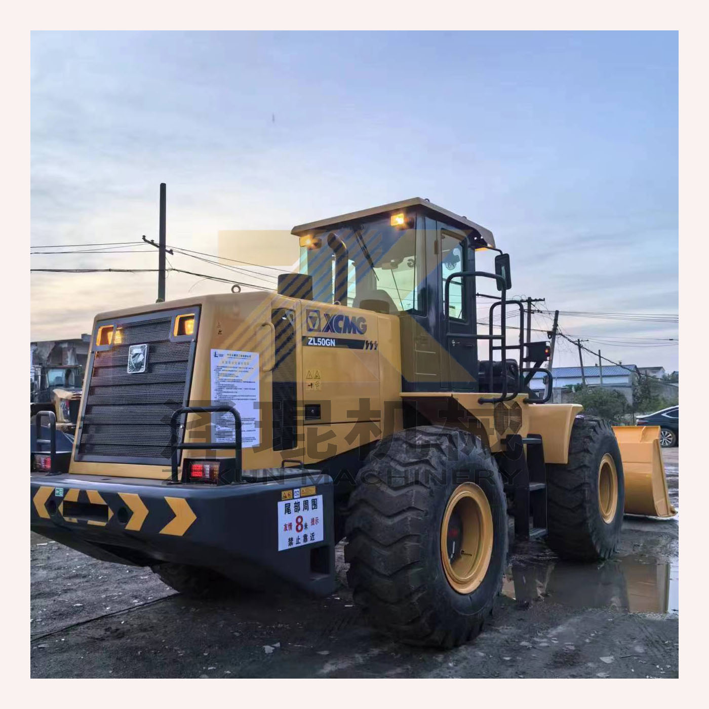 Other Hydraulic Valve Used ZL50GN Wheel Loader Machine with 3.0 CBM Bucket Construction