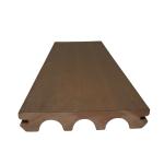 Waterproof Arch Solid Decking for Garden Landscaping Innovative and 140*25mm/140