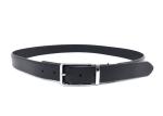 Black Brown Mens Leather Dress Belt Breathable Anti - Bacterial AZO Free