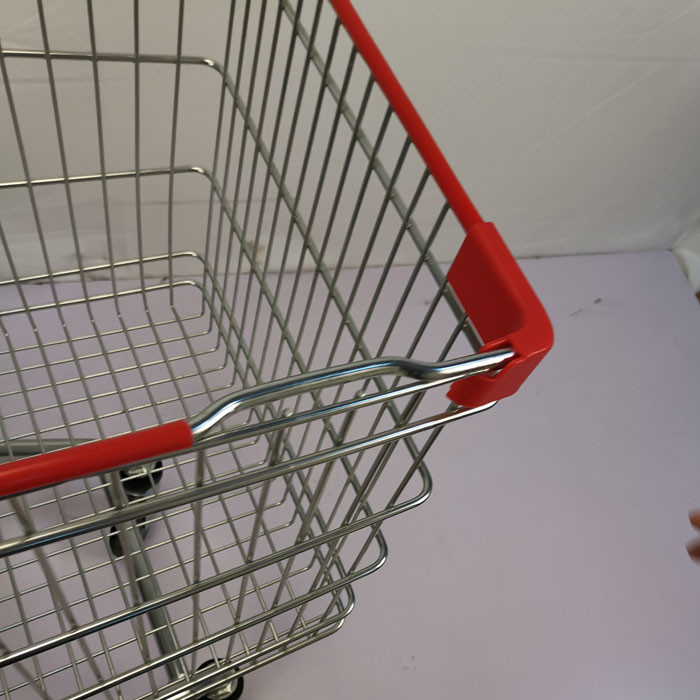 240L Super Large Grocery Shopping Trolley European Shopping Carts With Child Seat
