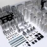 Aluminium Drywall Profiles Led Channel Extrusion Machine For Pergolas 40x40mm
