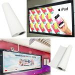 Waterproof Front Print Backlit Film 210 Microns PET Film For Advertisement