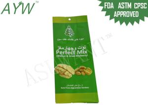 Quality Circle Hole Printed Plastic Bags Aluminium Foil Smell Proof For Food Packaging wholesale