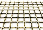Antirust 4mm Antique Brass Decorative Wire Grill For Cabinets