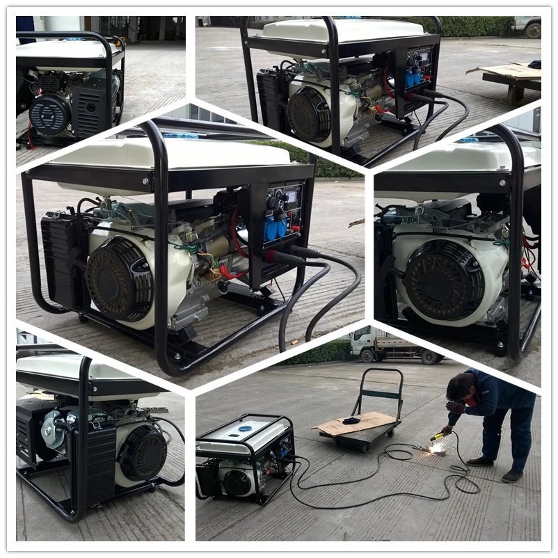 Portable 5kva 250A Diesel Welding Machine 3kw Inverter welder Electrode 1.5mm To 5mm 30V