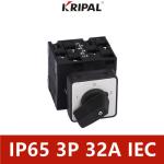 32A 3 Pole IP65 Waterproof Lever Switch 230-440V CE Certificate