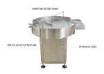 120W Bottle Feeding Table CE Rotary Accumulation Table 80 Cans / Min