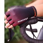 Women Men Road Cycling Gloves Half Finger Breathable Polyester Material