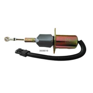 China TEM Diesel Engine Fuel Shutoff Stop Switch Solenoid Valve 3939019 SA-4889-24 24V For R305 on sale