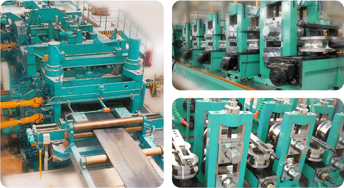 Dia 8mm - 20mm Spiral Weld Pipe Mill 120m/Min Erw Tube Mill Machine