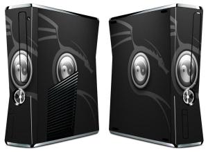Quality Console Skin Sticker for XBOX 360 slim Skin Sticker,OEM Welcome for XBOX 360 slim Skin sticker wholesale