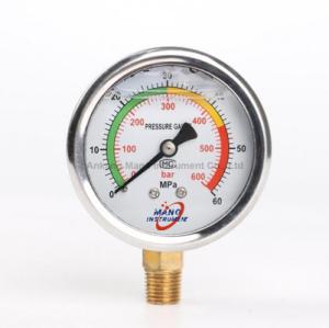 Quality PG-026 Special pressure gauge for high pressure equipment wholesale