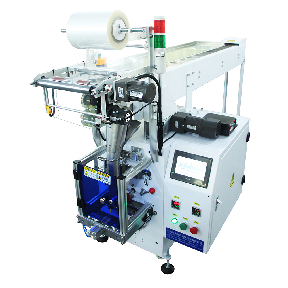 Manual Feeding Screw And Nut Semi-Automatic Packaging Machine Hardware Fittings Packing Machine Screws Bolt Packing Machine
