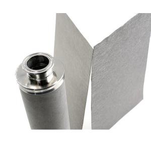 Quality 316L Stainless Steel Metallic Fiber Felt Filter Cartridge Use For Gas Dust Removing wholesale