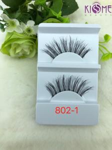 Quality Hand Made Durable Human Hair Lashes Non - Irritating Private Label wholesale