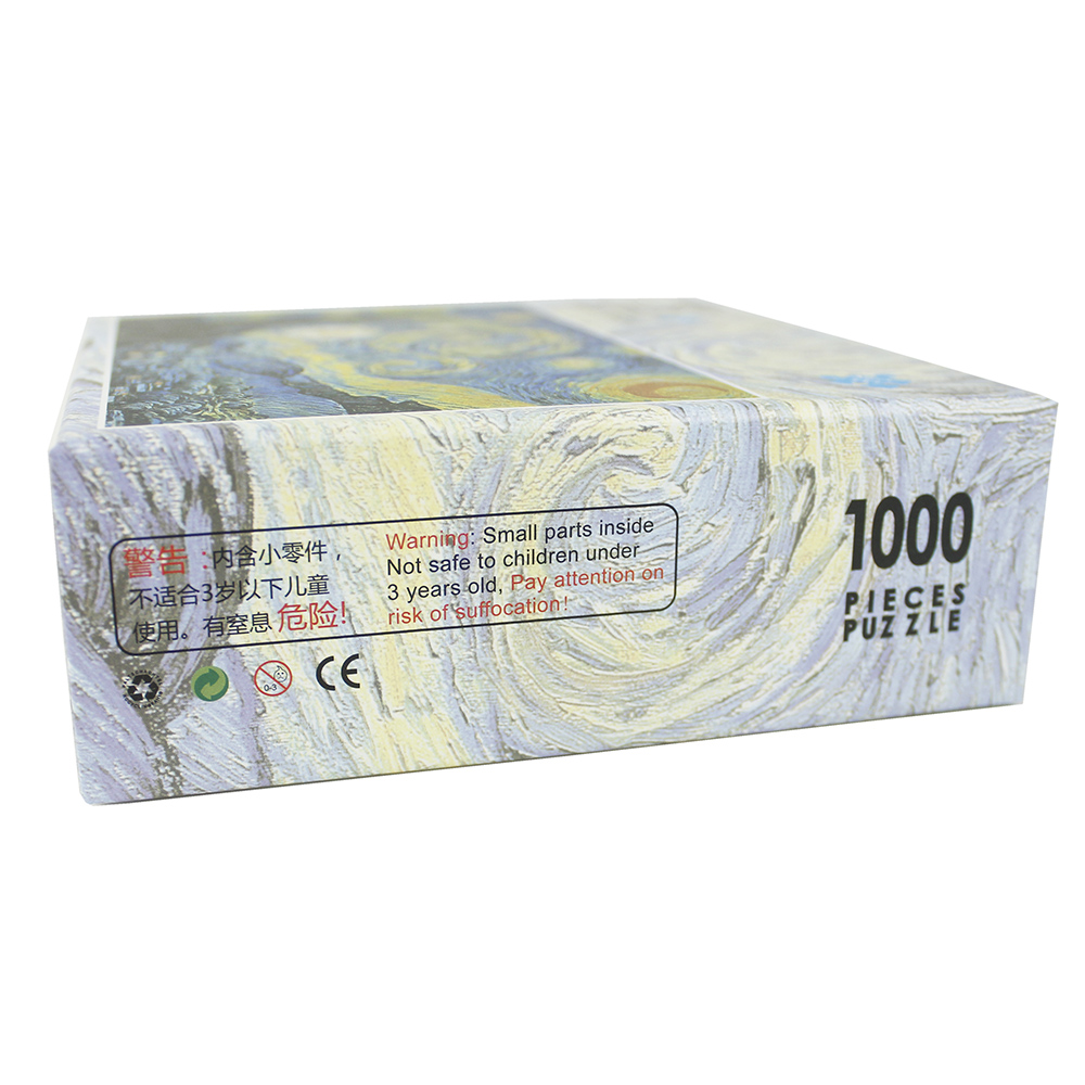 Custom Kids Adult Paper Jigsaw Puzzle 500 1000 Pieces Gift Jigsaw