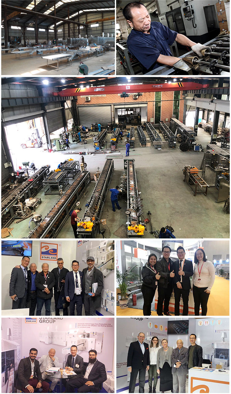 Fully Automatic Cone Production Equipment , With 63 260*240mm Baking Templates , With 63 260*240mm Baking Templates Cast