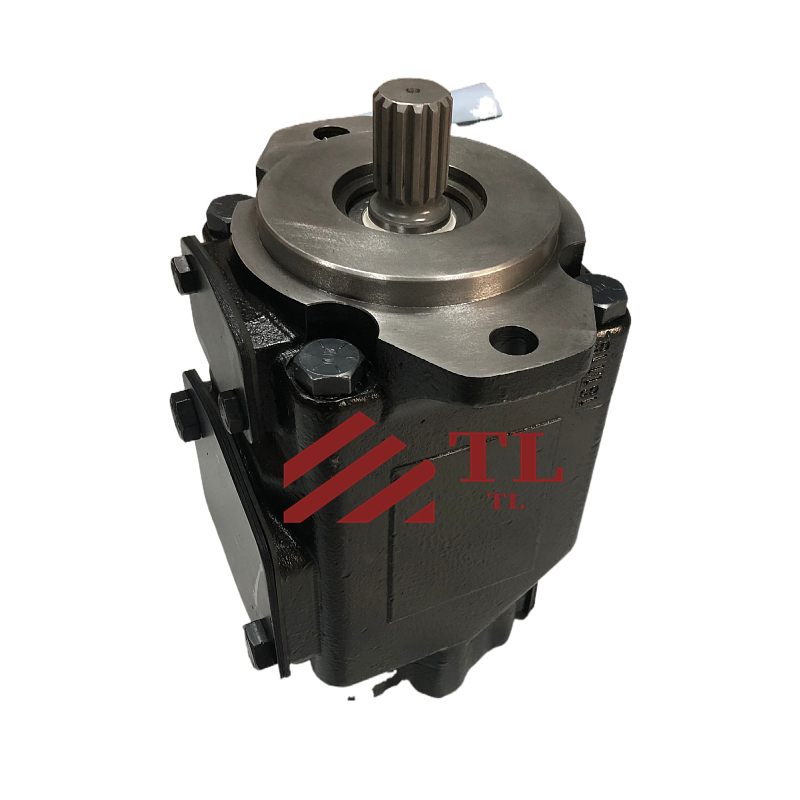 Crawler Excavator Double Vane Pump 31LB-00400 for HL770-7A HL770-9S Loader Spare Parts