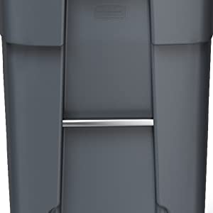 Rubbermaid Commercial Products BRUTE Rollout Wheeled Trash Can Recycling Driveway Container Bins