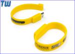 Eco Friendly Silicon Personalized Bracelet 2GB USB Memory Stick Drive