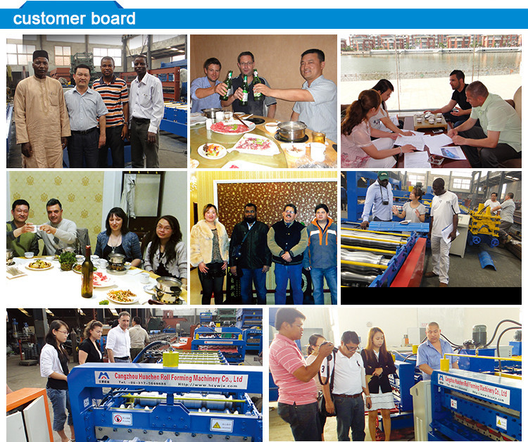 Automatic Glazed tile roll forming machine step tile making machine from China