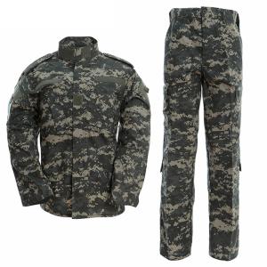 Quality S-XXXL Outdoor Hiking Work Training Suit Long Sleeve Shirts Trousers ACU Men Uniforme de Camuflaje wholesale