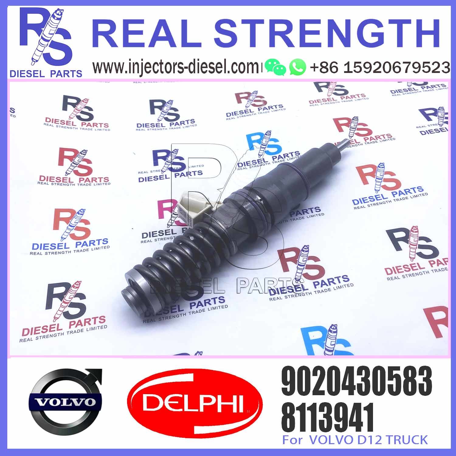 New Diesel Fuel Unit Injector BEBE4C00001 8113941 9020430583 20430583 For V-O-L-V D12 TRUCK