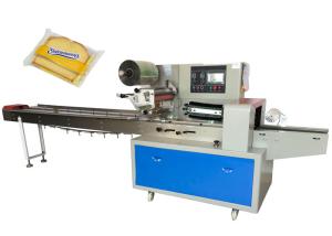 Quality Bread Bakery Biscuit Packing Machine 70 Bags Per Minute 40mm-160mm Bag Width wholesale