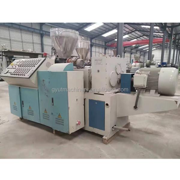 65/132mm Double-screw PVC Pipe Extrusion Machine for Water/PVC Tube Production