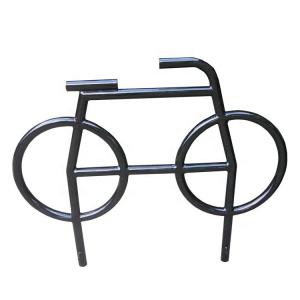 Quality Embedded Mounted Bike Parking Racks Steel Material 1250mm Length OEM wholesale