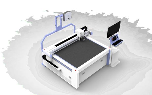 220V - 380V Automated Fabric Cutting Machine 11KW Computerised Cloth Cutting