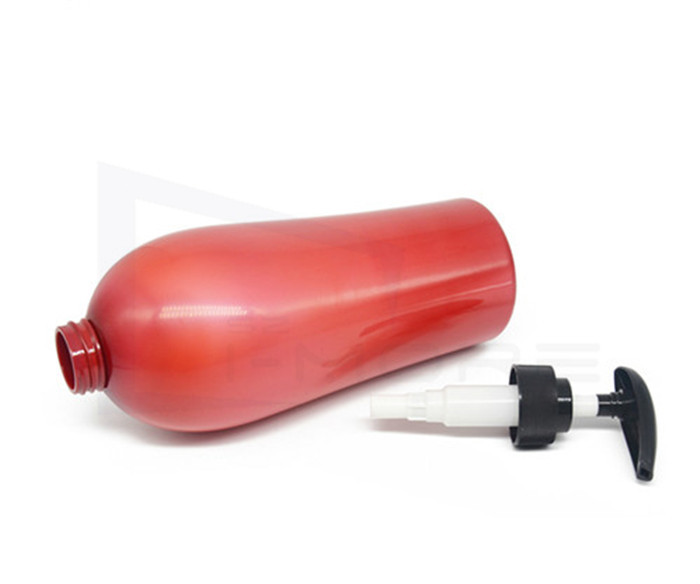 Logo Silk Printing OEM 750ml Empty Plastic Shampoo Bottles made in China