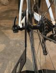 Customers' Requirement Steel Bicycle Rear Wheel Stand Holder Display Stand for