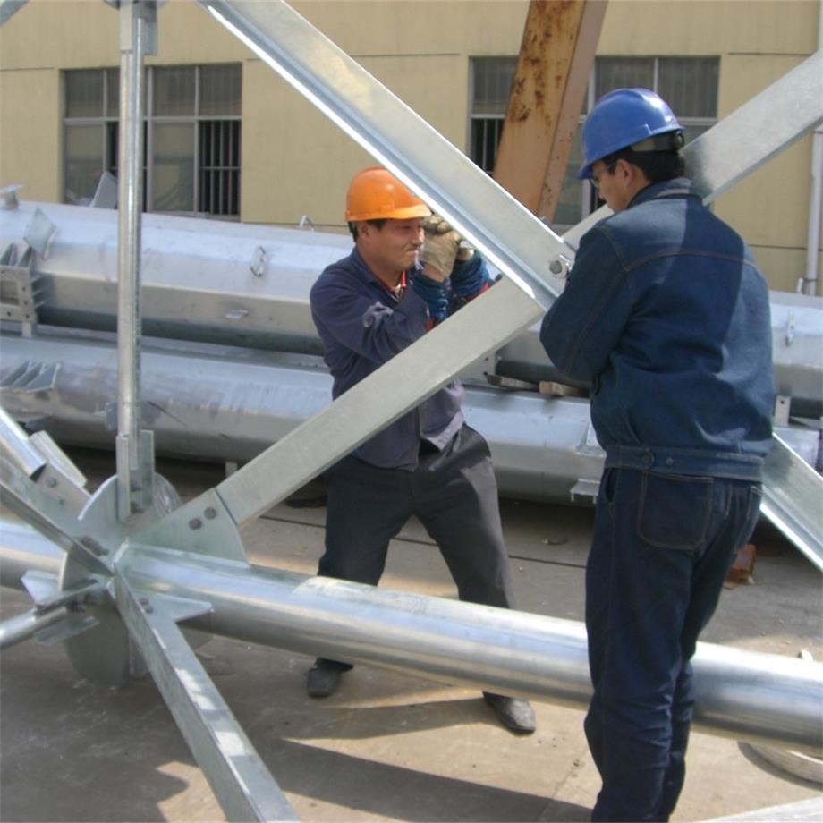 230KV Electrical Power Substation Steel Structures With Hot Dip Galvanization