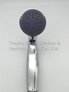 Quality ABS material single function chromed shower hand spray shower classic model wholesale