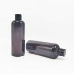 Custom 300ml Amber PET Plastic Cosmetic Bottles For Toner