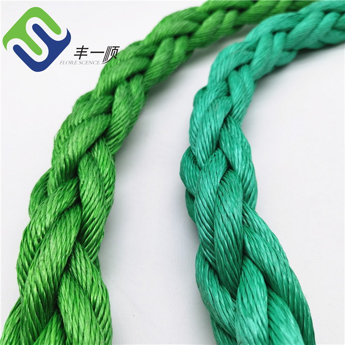 8 6 Strand 20mm Pp Combination Rope With Steel Or Fiber Core For Ships