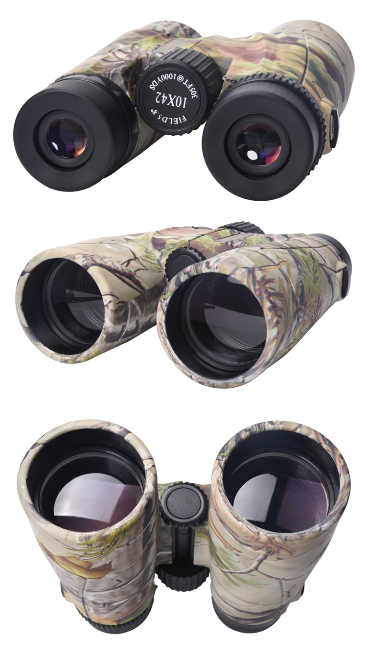Waterproof and AntiFog 10x42 Telescope for Hunting Hiking Outdoor Sports Binocular