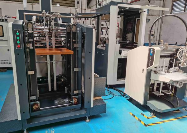 Cheap smart Rigid Wine Packaging Box Making Machine 40pcs/Min High Speed for sale