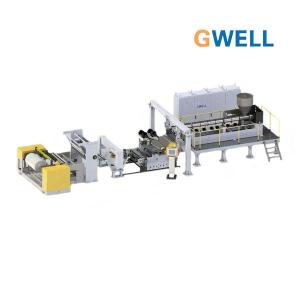Quality 0.8mm Plastic Cast Film Extrusion Line For TPU Composite Film wholesale