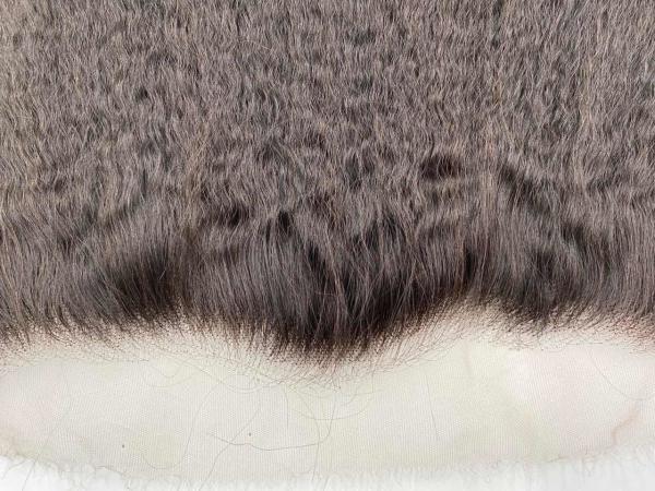 Kinky straight Transparent Hd Lace Frontal 13X4 Lace Front Human Hair Pre
