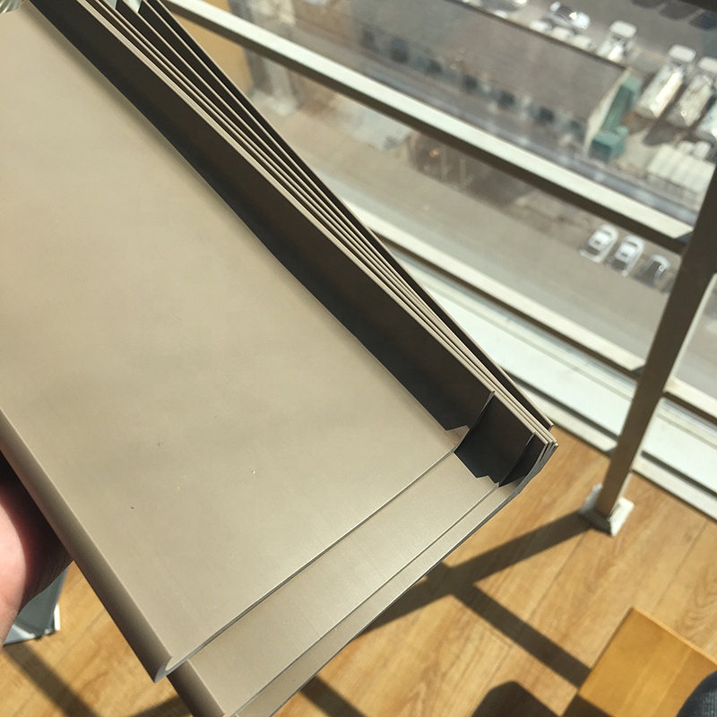 Vinyl Flooring Accessories Rigid PVC Capping Strips and Cove Former with Hardness