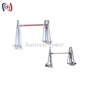 Quality Hydraulic Cable Reel Stand 50KN - 300KN Cable Drum Stand wholesale
